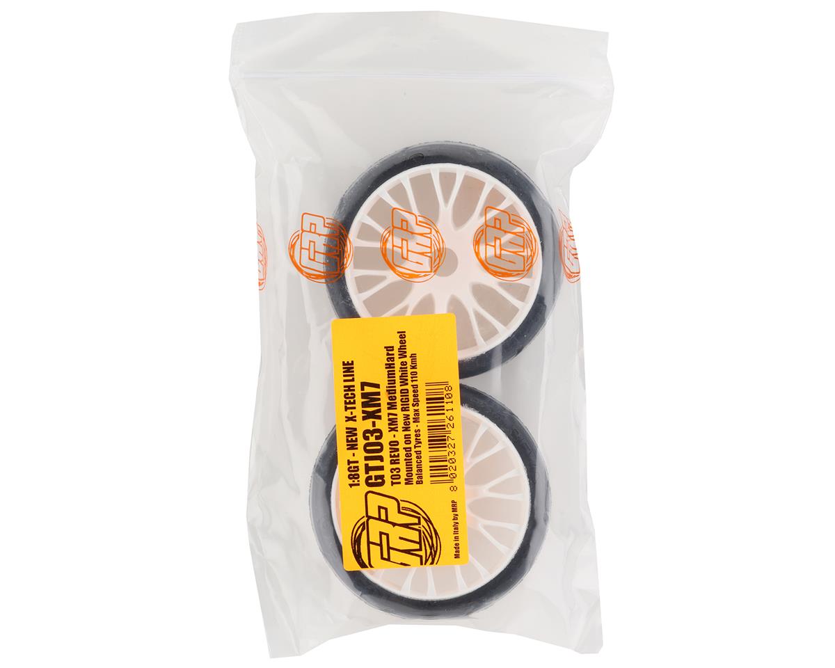1/8 GT T03 REVO Mounted Tires – Κολλημένα Λάστιχα σε 20 Spoke RIGID White Wheels με Επιλογή Γόμας XB / XM