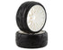1/8 GT T03 REVO Mounted Tires – Κολλημένα Λάστιχα σε 20 Spoke RIGID White Wheels με Επιλογή Γόμας XB / XM