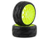 1/8 GT T03 REVO Mounted Tires – Κολλημένα Λάστιχα σε 20 Spoke FLEX Yellow Wheels με Επιλογή Γόμας XB / XM