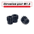 ProtonRC M1.5 8mm Bore 13t-16t Chromium Gear Pinion Motor for 1/5 RC Car Motor Shaft RC 55 56 Series