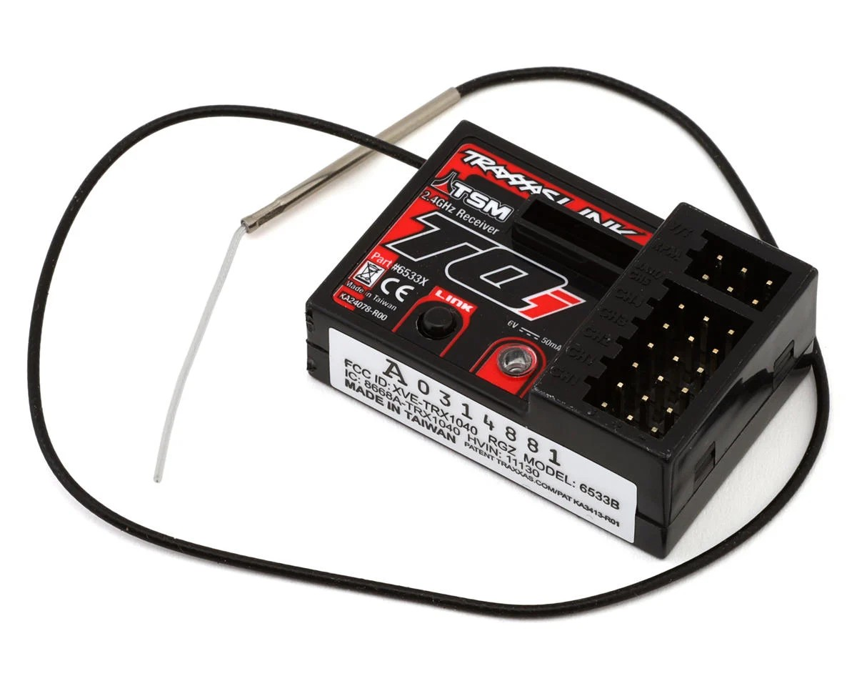Traxxas TQi 2.4GHz Receiver 5-Channel w/Telemetry & TSM®