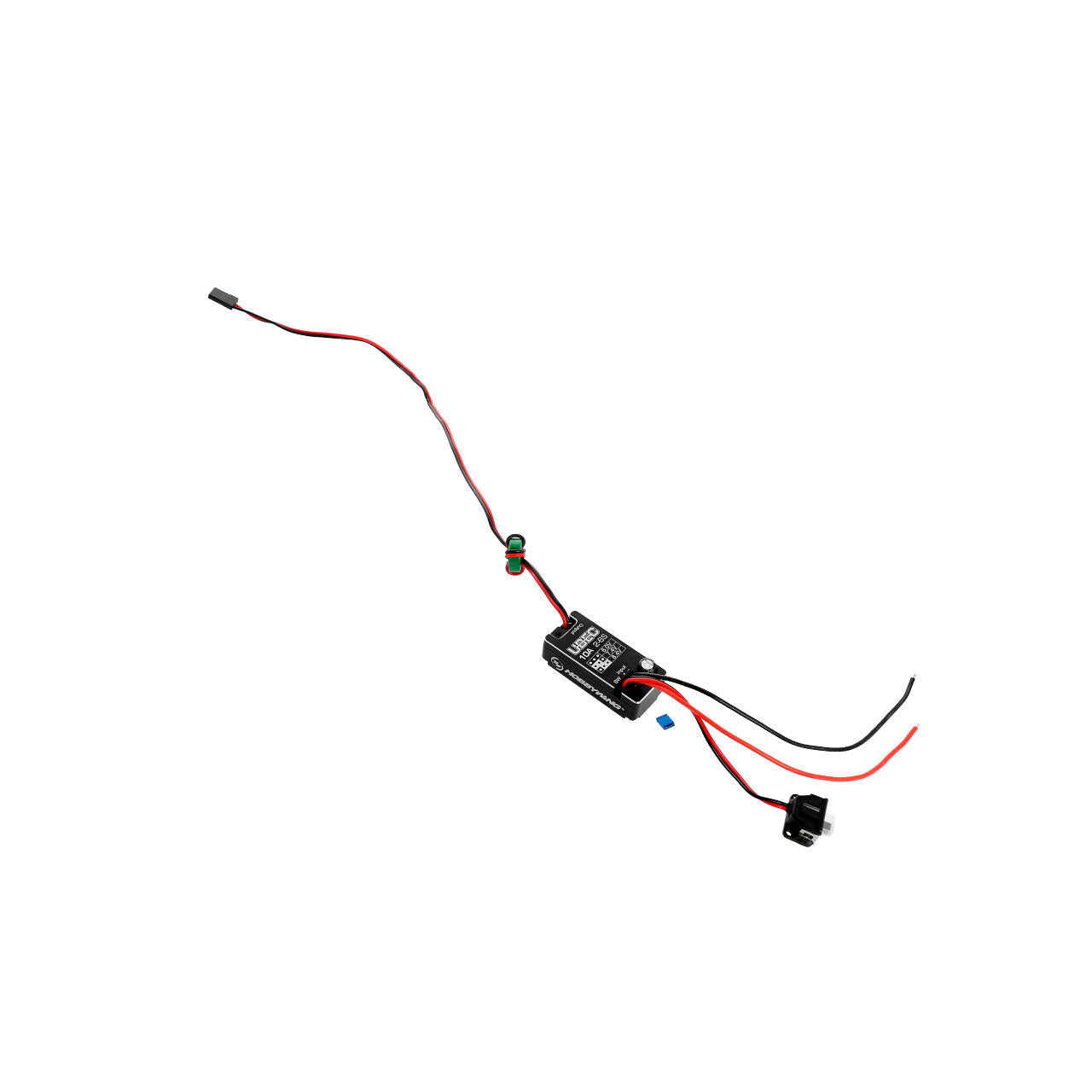 Hobbywing UBEC 10A V2 Waterproof (2–6S) – Ρυθμιζόμενο BEC 6.0V / 7.4V / 8.4V