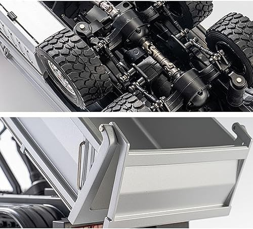 HUINA 1598 1/14 RC Dump Truck 6x6 11CH 2.4GHz – Τηλεκατευθυνόμενο Φορτηγό Ανατροπής Orange
