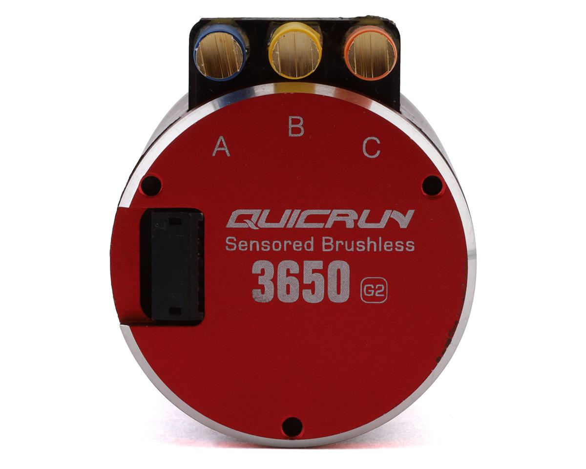Hobbywing Quicrun 3650 G2 Sensored Brushless Motor (6.5T)