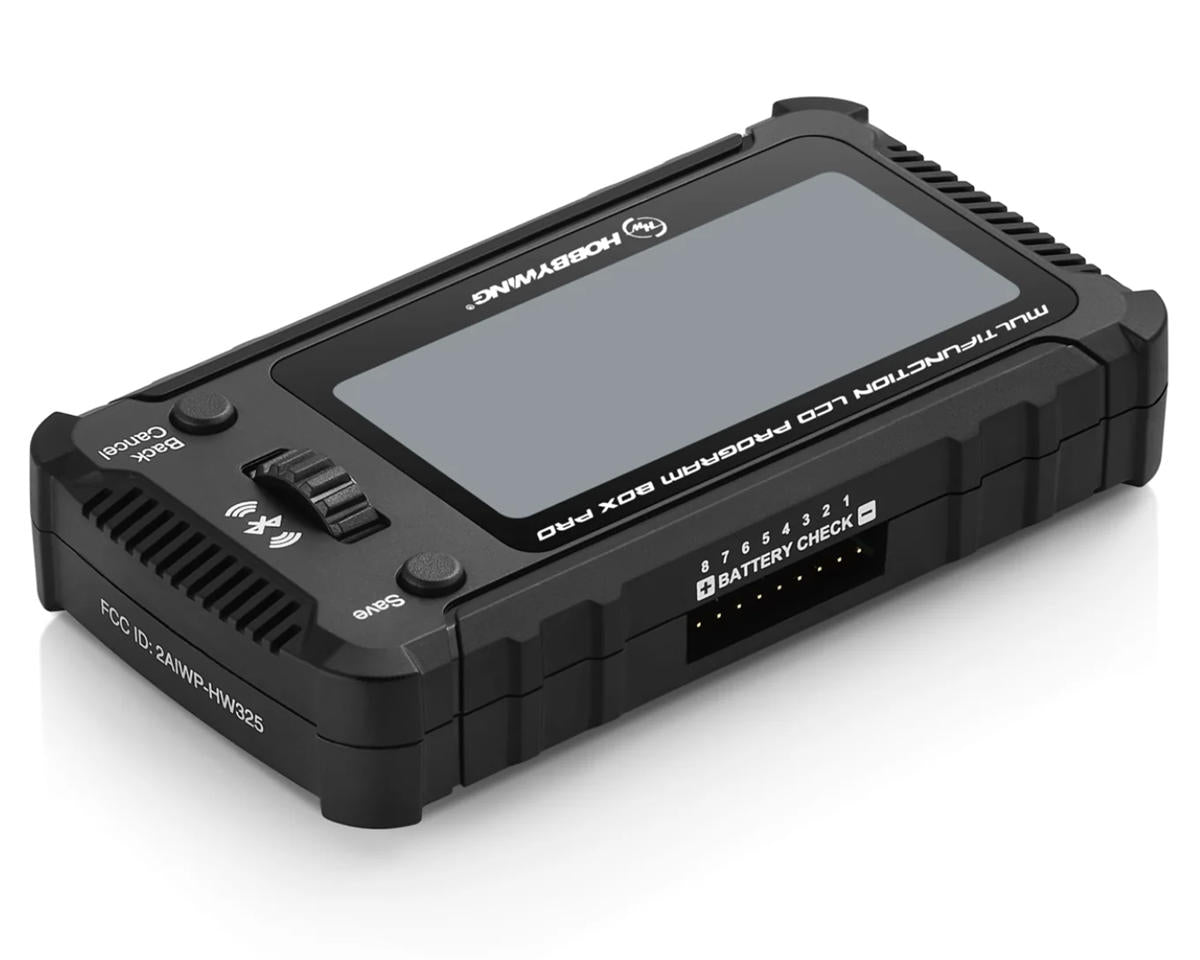 Hobbywing Multifunction LCD Program Box PRO G3 Bluetooth | Racerc