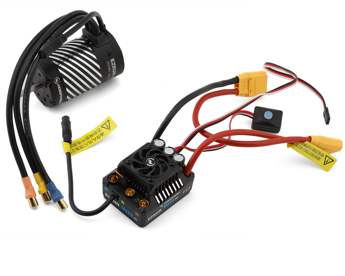 Hobbywing Ezrun MAX8 G2S Combo 4268SD 2500kV G2R – Brushless Combo για 1/8 Buggy & 1/10 Monster Truck