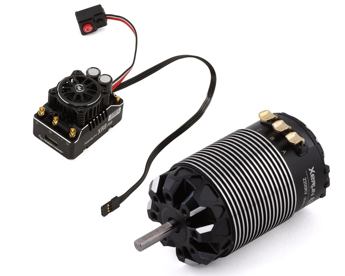 Hobbywing XeRun XR8 Pro G3 Combo 2200kV – Sensored Brushless ESC & Motor για 1/8 Racing