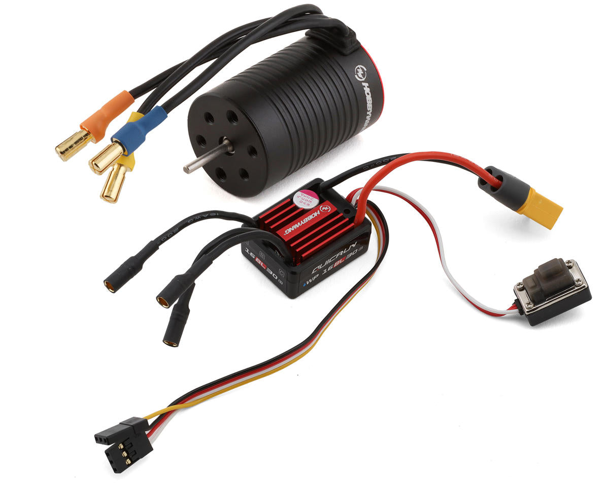 Hobbywing QuicRun 16BL30 G2 ESC & 2435SL G3 4500kV Combo