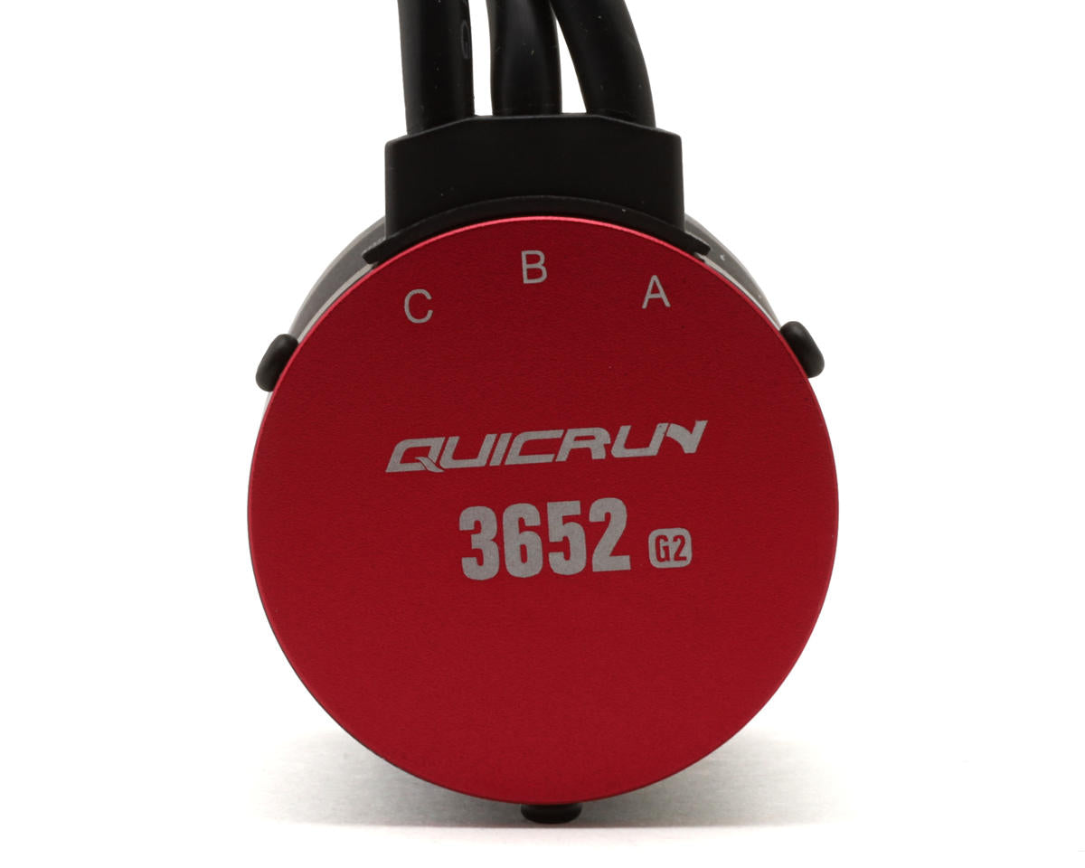 Hobbywing QuicRun 10BL120 G2 Combo 3652SL 3250kV για 1/10 Brushless RC