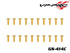 VP Pro 4mmx14mm Gold Plated Alloy Steel Countersunk Head Screws（20pcs）
