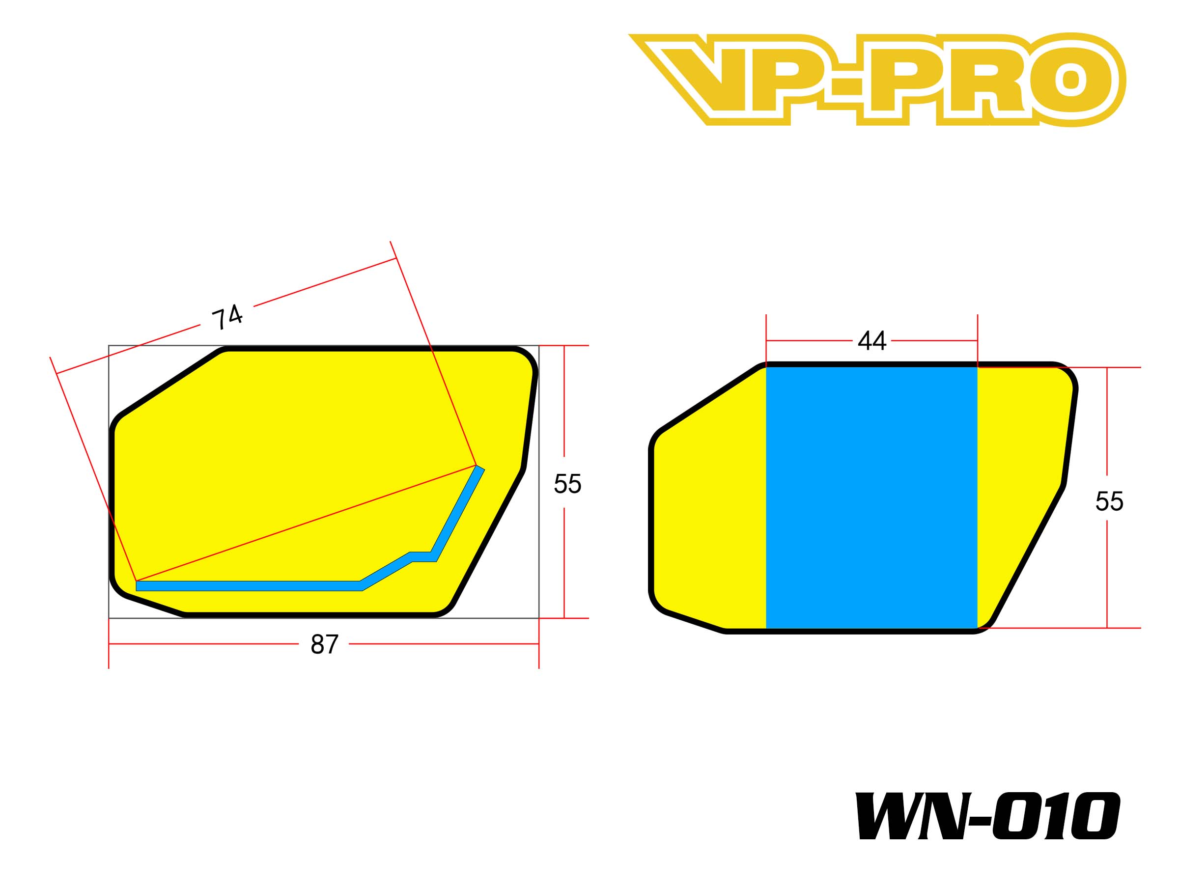 VP PRO NEW 1/8 BUGGY / TRUGGY WING