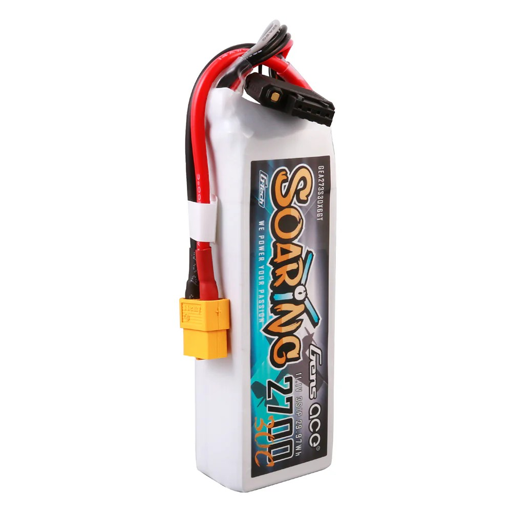 Gens ace G-Tech Soaring 2700mAh 11.1V 30C 3S LiPo Battery με XT60 Plug