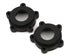 JConcepts Magma Pre-Mounted Monster Truck Tires με Hazard Wheels Μαύρα (2) Platinum Compound