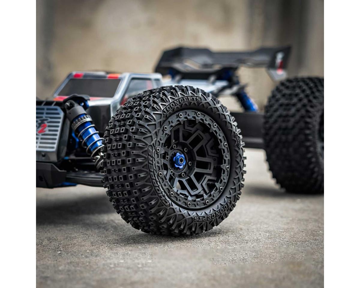 JConcepts Choppers Pre-Mounted Monster Truck Tires 17mm Hex (2) | Racerc