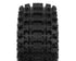 JConcepts Magma 6.0 Pre-Mounted Tires Medium με Μαύρες Ζάντες για Traxxas Maxx & Arrma Kraton/Kagama 4S