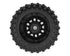 JConcepts Magma 6.0 Pre-Mounted Tires Medium με Μαύρες Ζάντες για Traxxas Maxx & Arrma Kraton/Kagama 4S