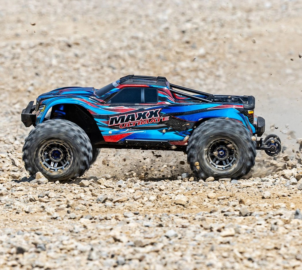 Traxxas MAXX Ultimate VXL-4s 4WD 1/10 RTR TQi TSM Blue