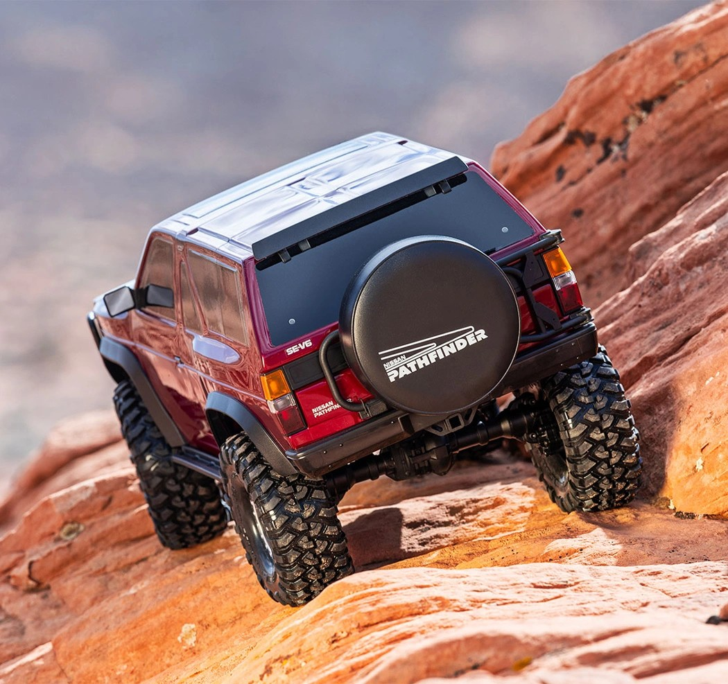 Traxxas TRX-4 Nissan Pathfinder 1/10 RTR Κόκκινο Trail Crawler