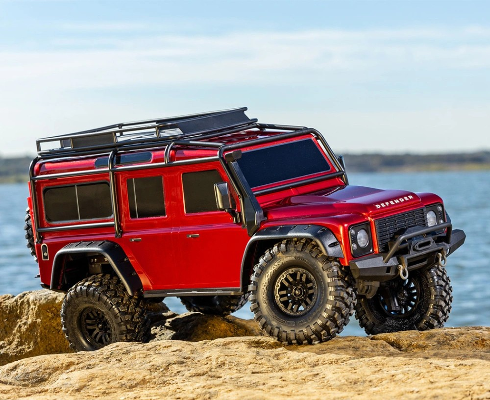 Traxxas TRX-4 Land Rover Defender RTR 1/10 Trail Crawler Red