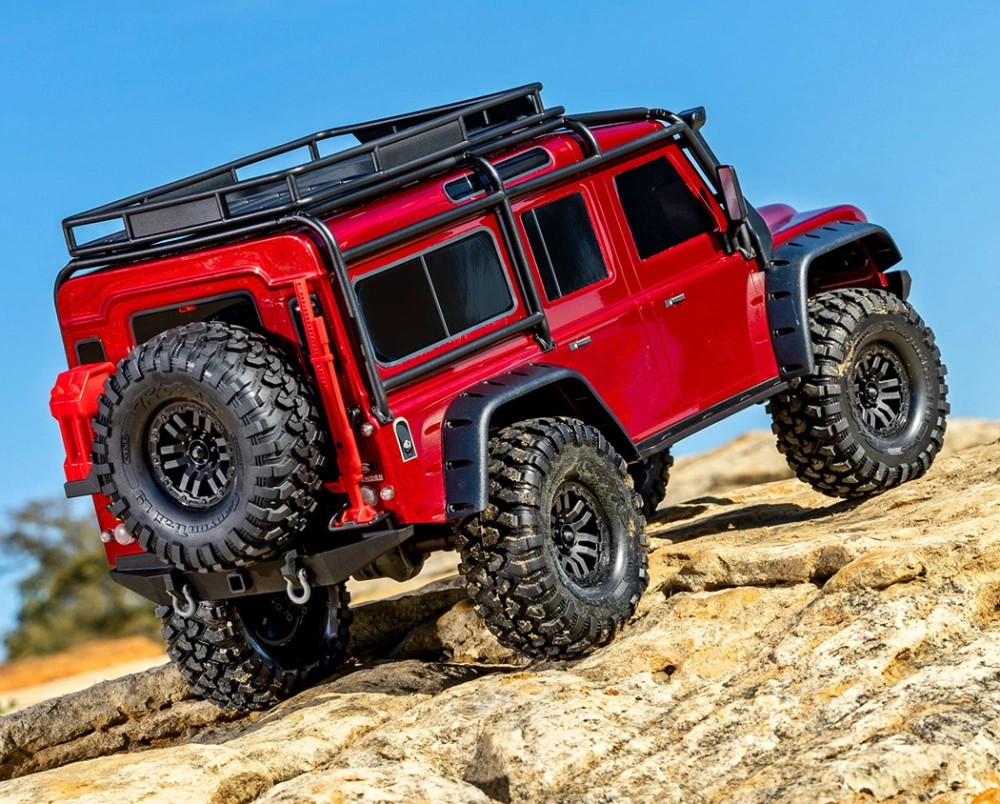 Traxxas TRX-4 Land Rover Defender RTR 1/10 Trail Crawler Red