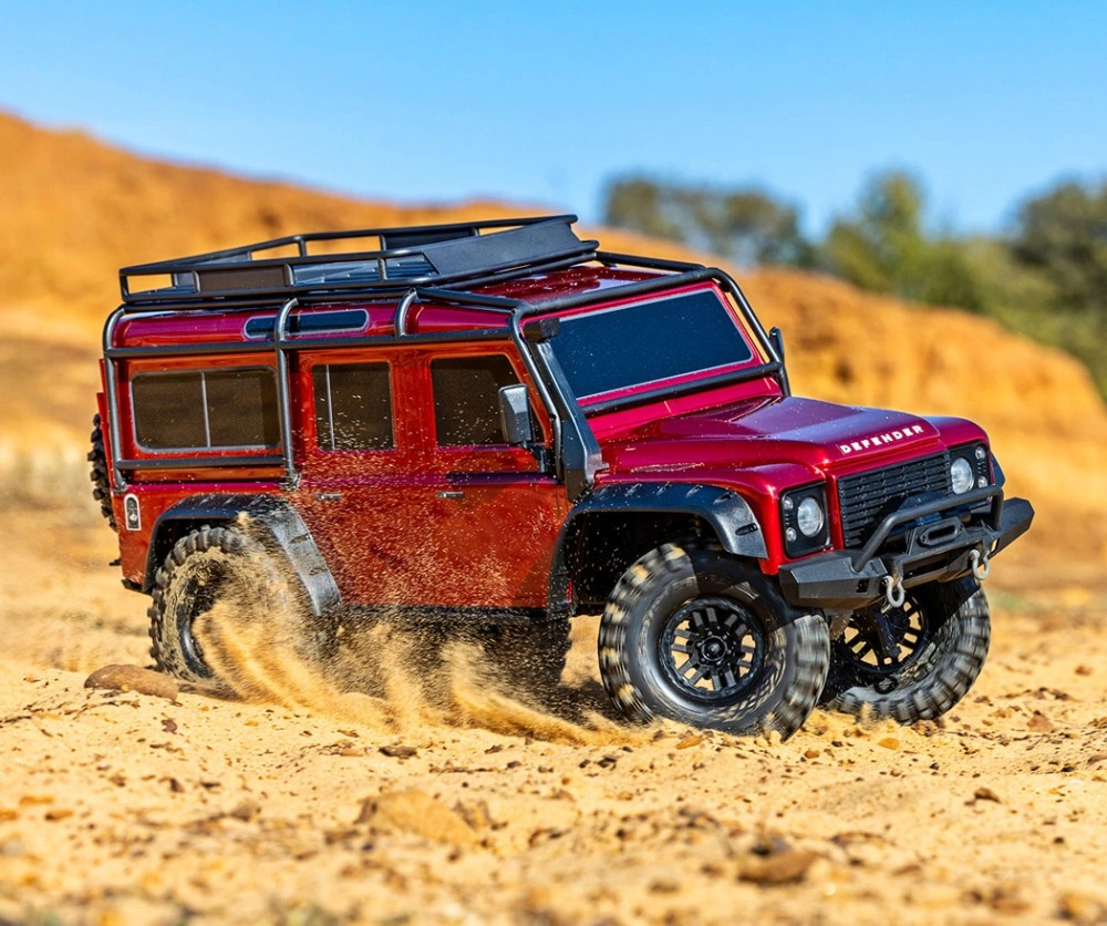 Traxxas TRX-4 Land Rover Defender RTR 1/10 Trail Crawler Red