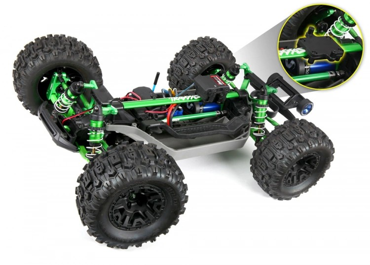 Traxxas Mount Telemetry Expander (Requires Chassis Brace Kit #6730) Rustler 4x4