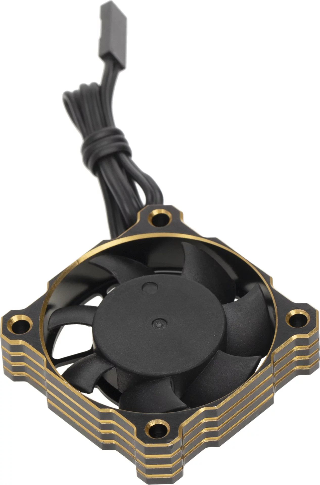 ProtonRC Aluminium 40x40 Fan for ESC and Motor BlackGold 9V/15000RPM