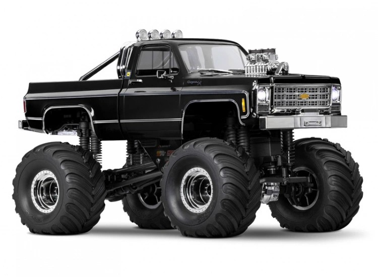 Traxxas TRX-4MT Chevrolet K-10 Monster Truck RTR Black - 2S LiPo/USB Charger
