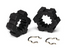 Traxxas Wheel Hubs with Clips Rear (2) Funco Sand Car