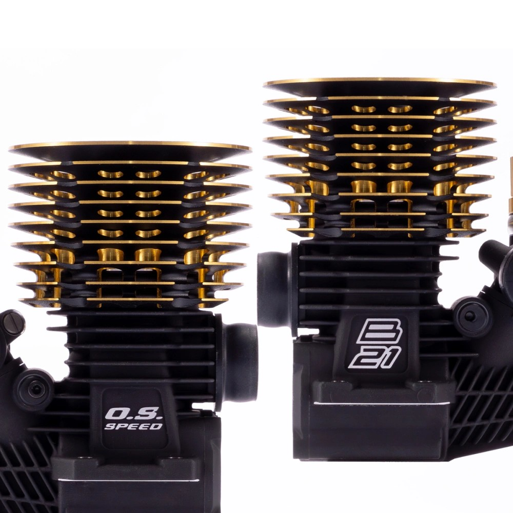 O.S.SPEED B2105 Ongaro V3 World Champion Combo Set – Αγωνιστικός Nitro Engine .21 με Εξάτμιση & Manifold