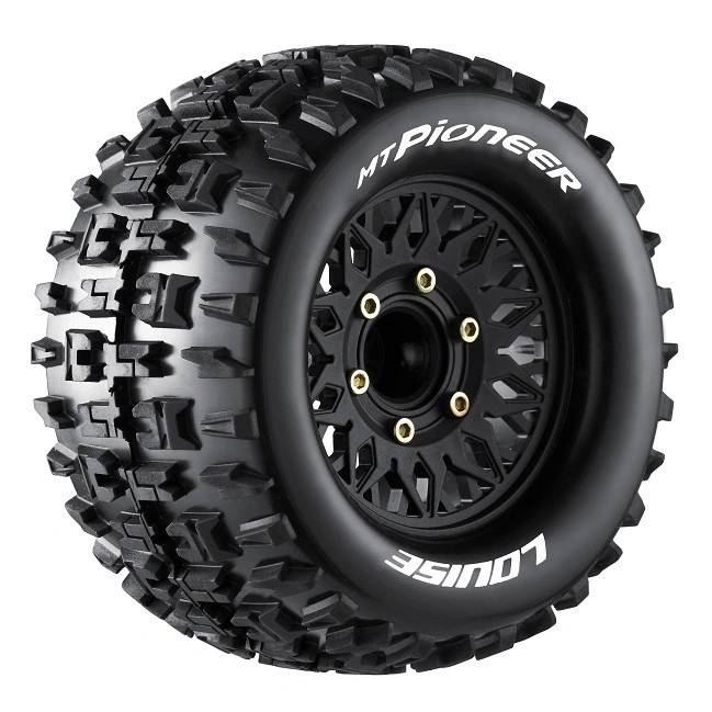 Louise MT-PIONEER 1/10 Soft Tires & Wheels LT3202SX – Removable Hex System