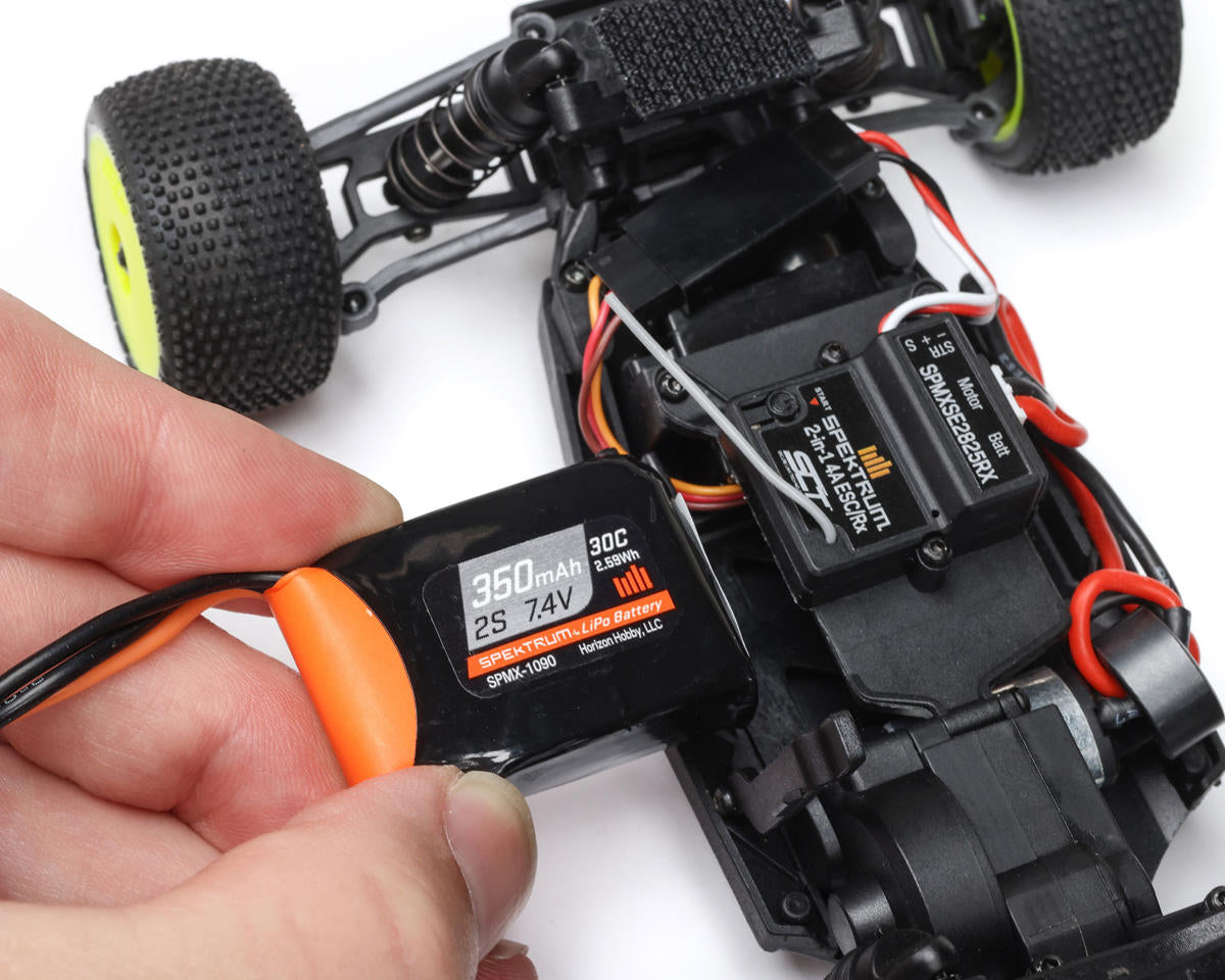 Losi Micro-T 1/28 RTR 2WD Stadium Truck (Silver)