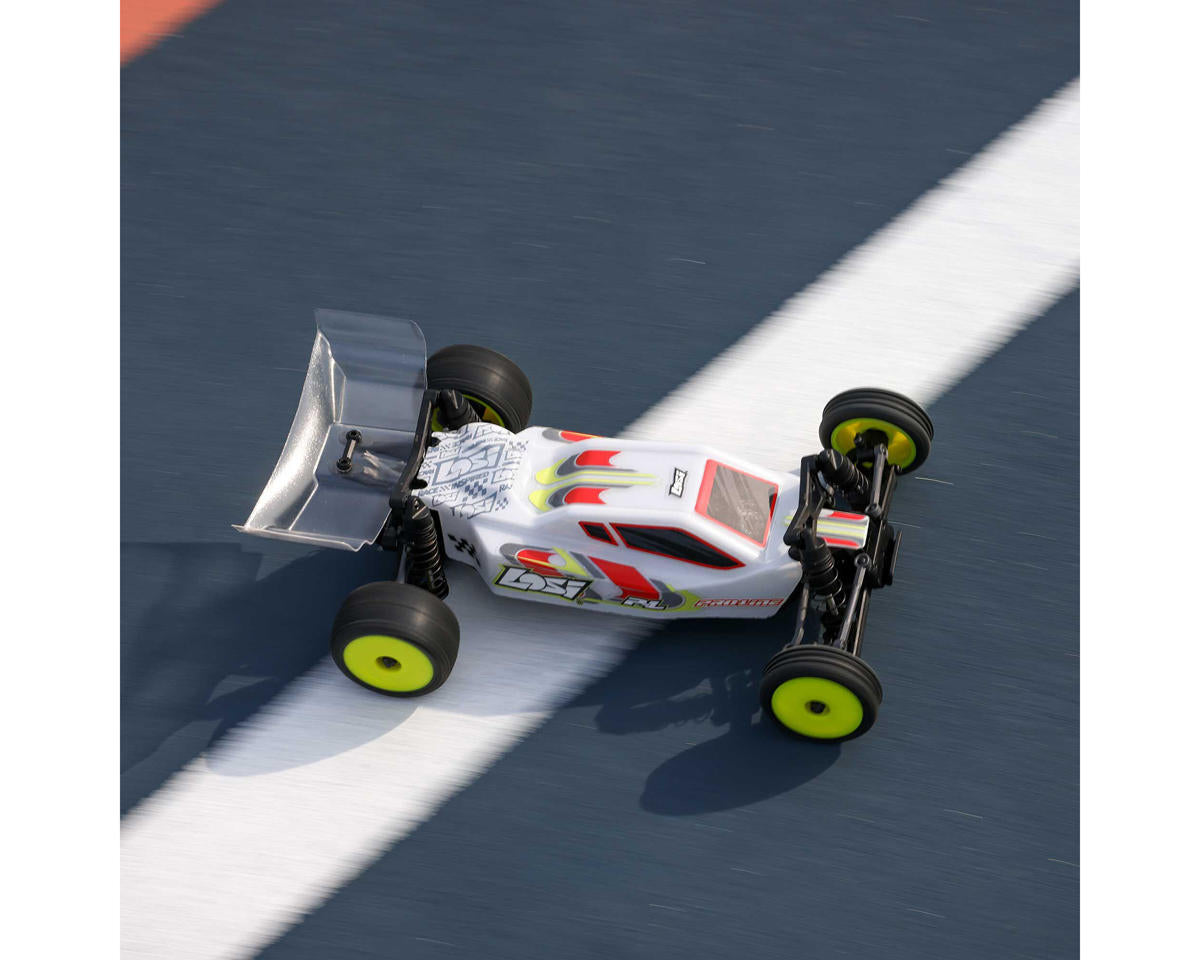 Losi Micro-B 1/24 RTR 2WD Buggy White με Μπαταρία & Φορτιστή | Racerc