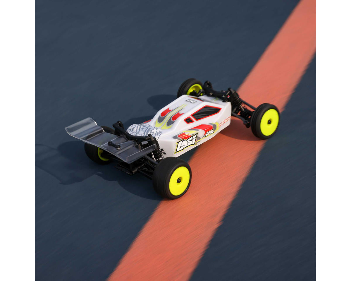 Losi Micro-B 1/24 RTR 2WD Buggy White με Μπαταρία & Φορτιστή | Racerc