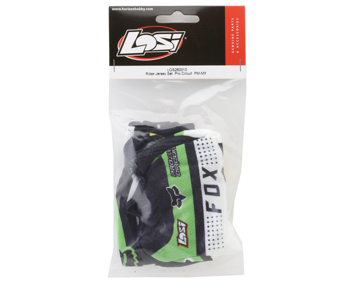 Losi Promoto-MX Rider Jersey & Pants Set Pro Circuit