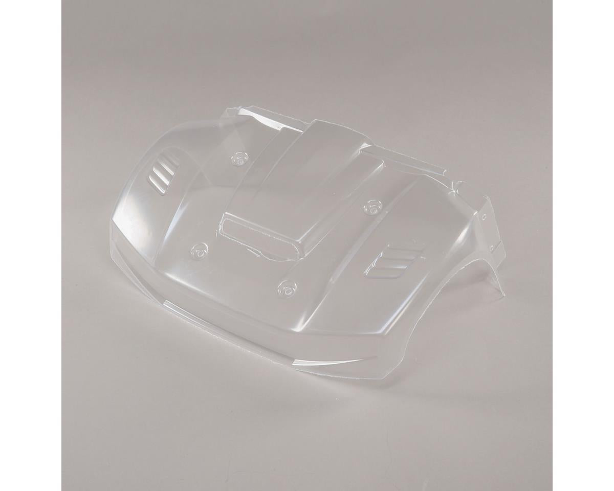Losi Front Hood section, Clear: 5ive-T 2.0