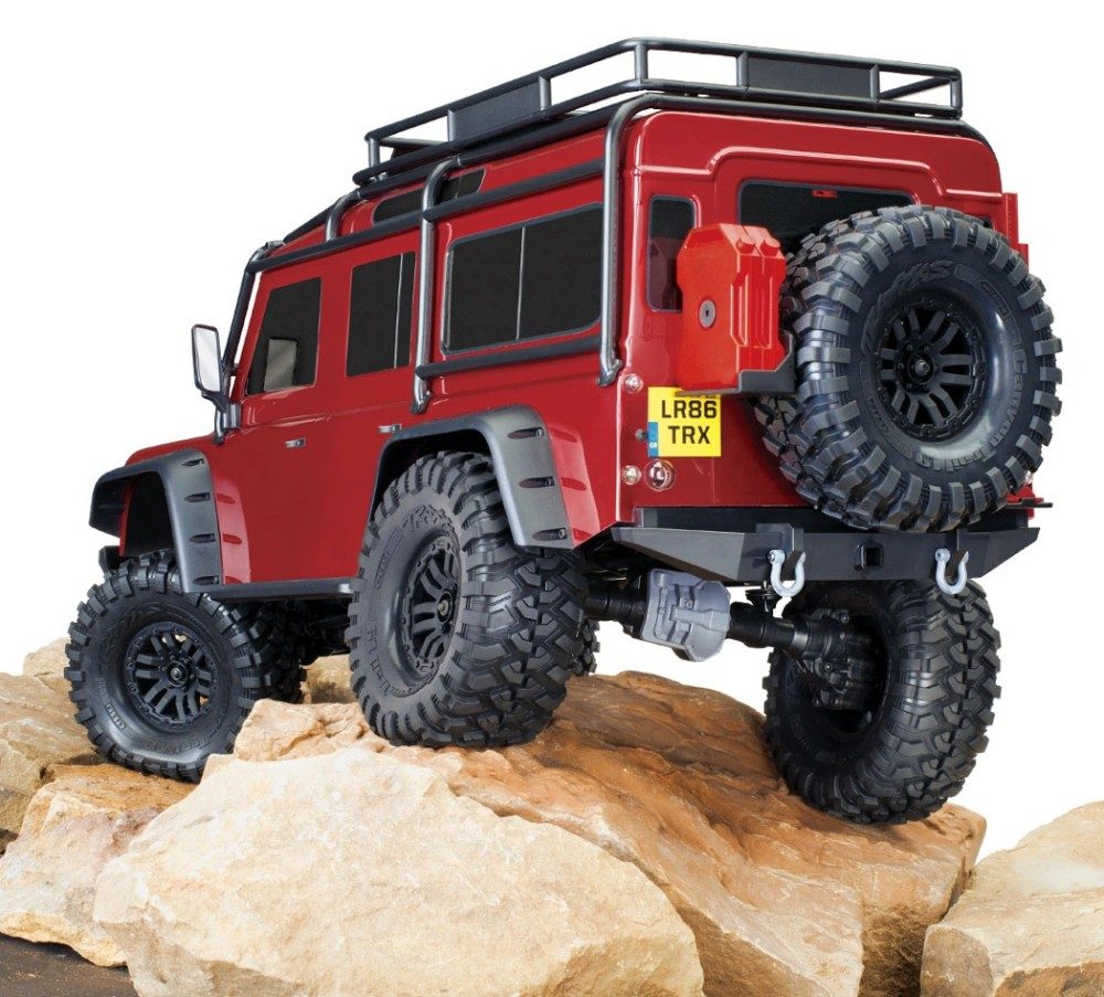 Traxxas TRX-4 Land Rover Defender RTR 1/10 Trail Crawler Red