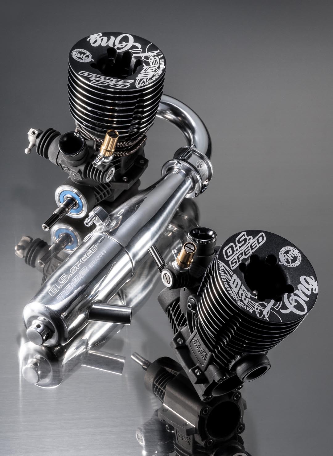 O.S. ENGINE B21 ONGARO EDITION COMBO SET W/ TB02 EFRA2089 + MB01-75