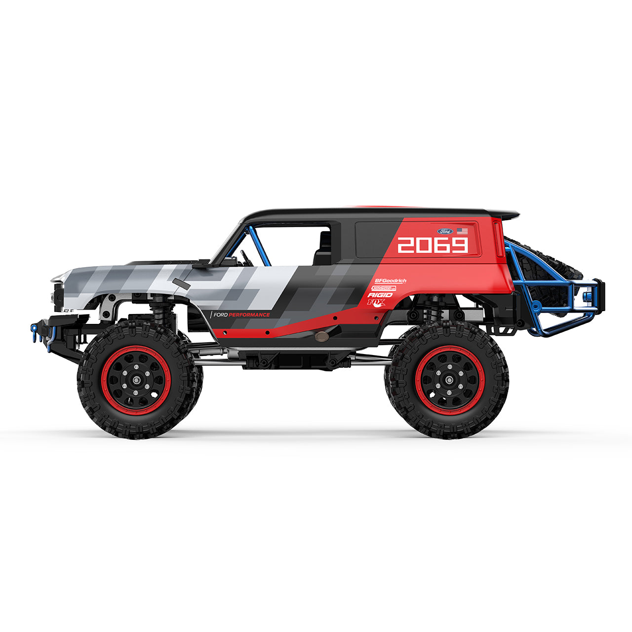 MJX Hyper GO H12P Ford Bronco R Baja 1000 1/12 Brushless Crawler RTR με Μπαταρία