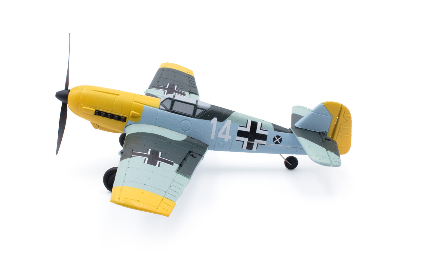 MODSTER MDX BF 109 E Messerschmitt Electric motor RTF incl. 6-axis flight attitude stabilisation 400
