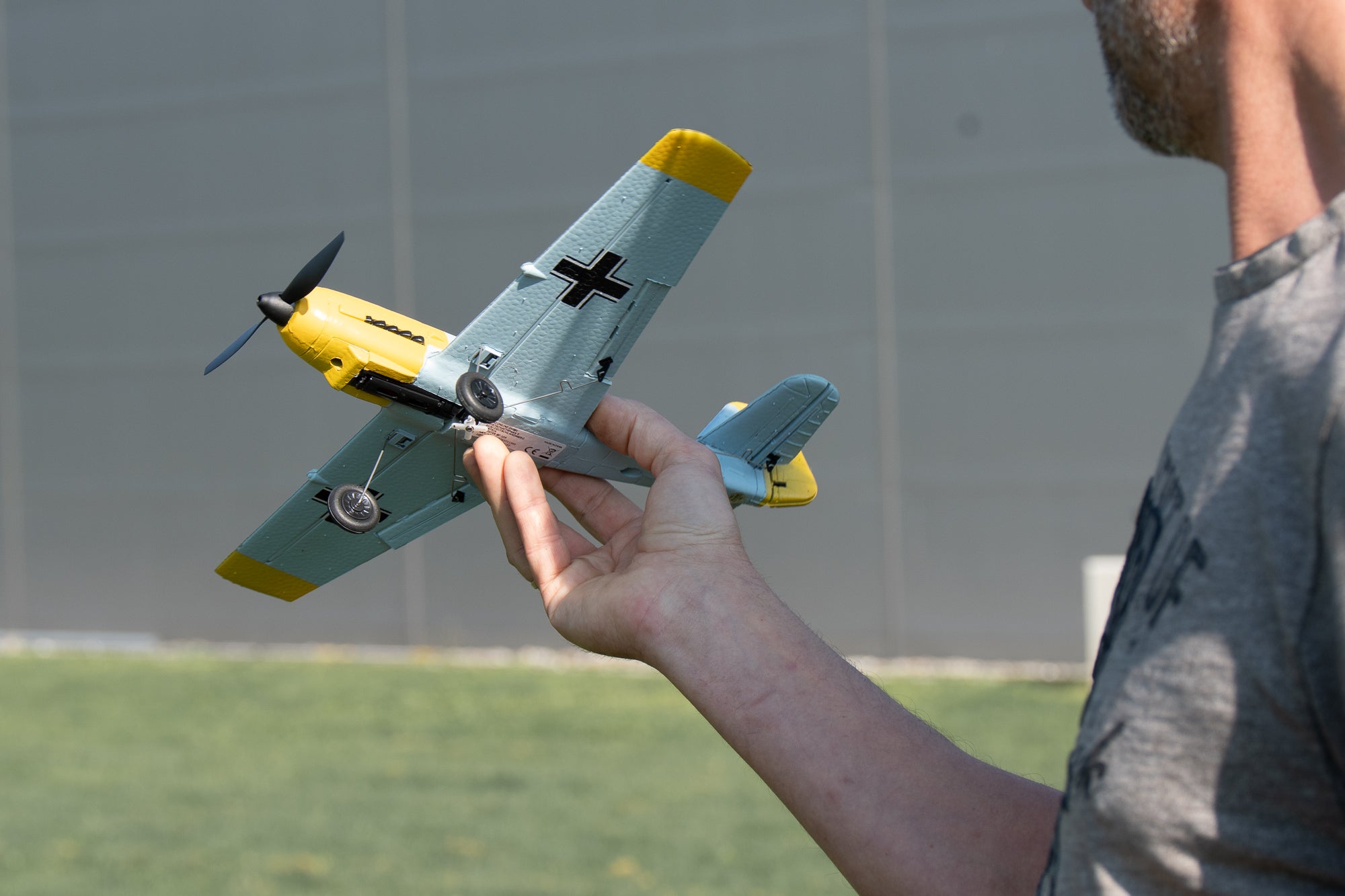 MODSTER MDX BF 109 E Messerschmitt Electric motor RTF incl. 6-axis flight attitude stabilisation 400