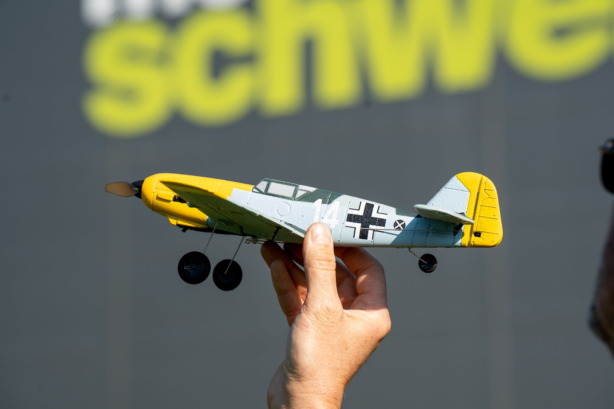 MODSTER MDX BF 109 E Messerschmitt Electric motor RTF incl. 6-axis flight attitude stabilisation 400
