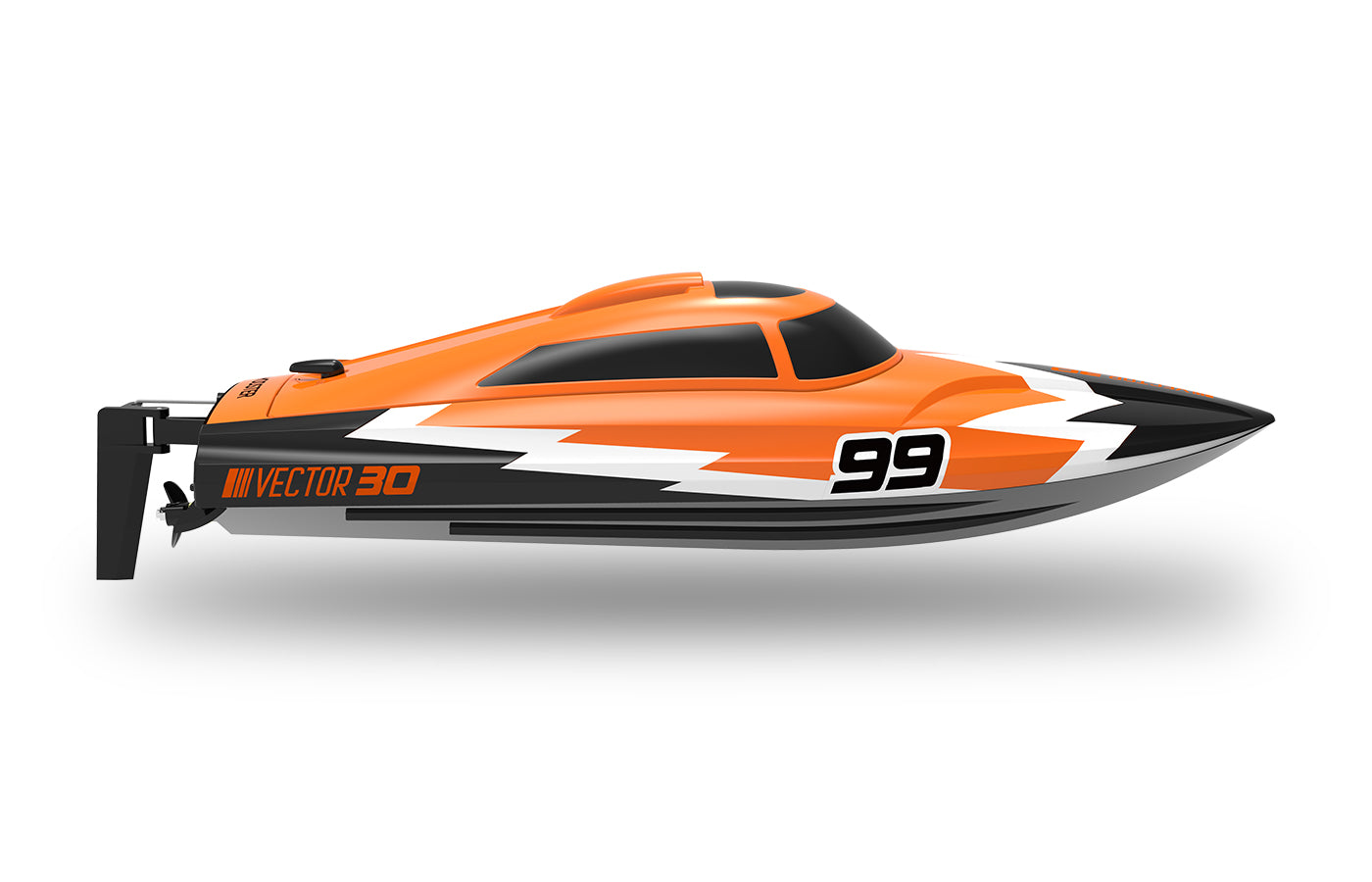 Modster Vector SR30 RC Racing Boat 2S RTR (Orange) – 22km/h