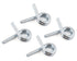 Mugen Seiki V2 0.95mm Clutch Springs 4pcs – Ελατήρια Συμπλέκτη για V2 4-Shoe Clutch E2723