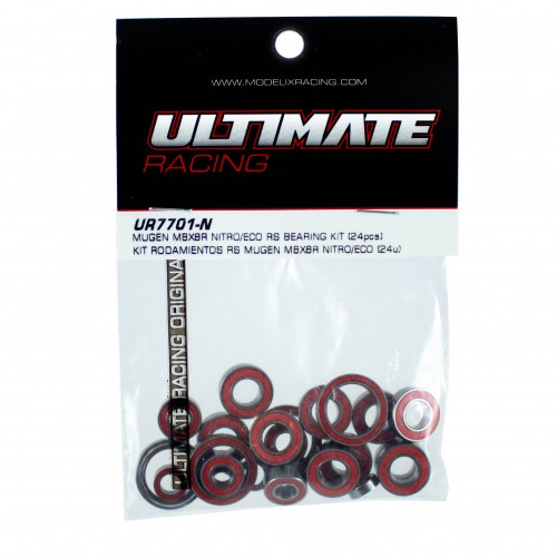Ultimate Racing Bearing Kit για Mugen Seiki MBX8R Nitro/ECO RS (24τμχ)