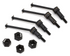 ProtonRC Metal CVD Drive Shaft Set For 1/16 Arrma® Mojave Grom (4) (Front/Rear) w/Hexes