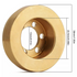 ProtonRc 63g Internal Brass Counterweight for 1.9" 2.2" Wheel Rims 4pcs/set