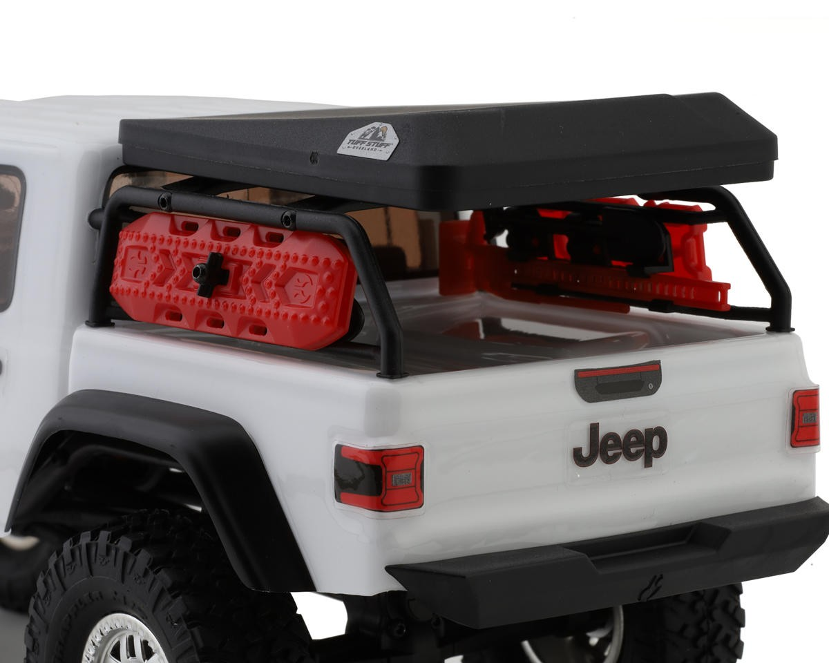 Axial SCX24 Jeep JT Gladiator 1/24 4WD RTR Scale Mini Crawler – White | 2.4GHz Radio
