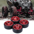 ProtonRC RC 4Pcs/Set 1/10 Drift Car Tires Hard Tyre for Traxxas HSP Tamiya HPI Kyosho