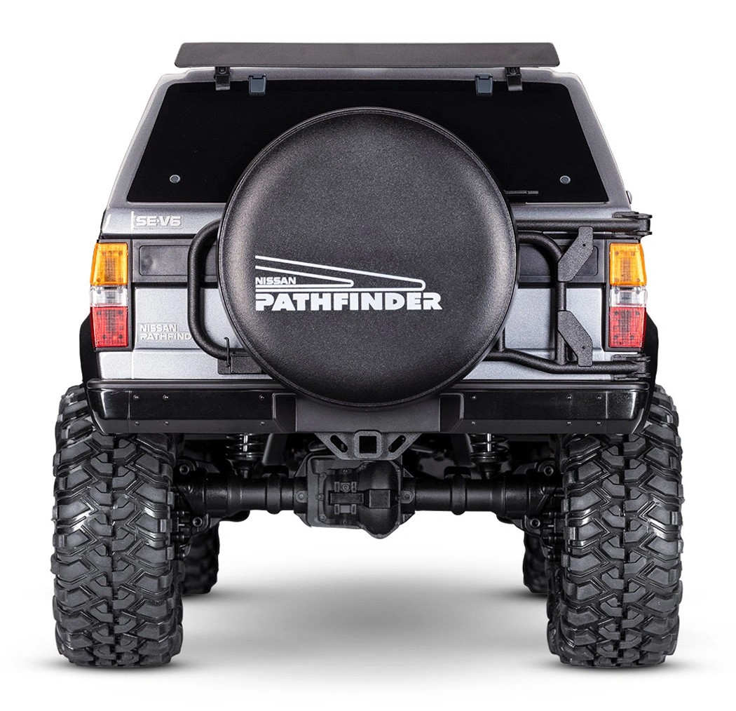 Traxxas TRX-4 Nissan Pathfinder 1/10 RTR Trail & Rock Crawler – Silver (110056-4)